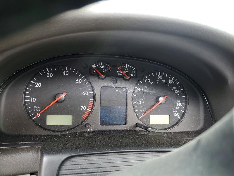 2000 Volkswagen Passat VIN WVWUH23B1YE395338 COPART salvage auction — FRONT END, WA - BILL OF SALE, sold $250 on 2026-07-20 (photo 9)