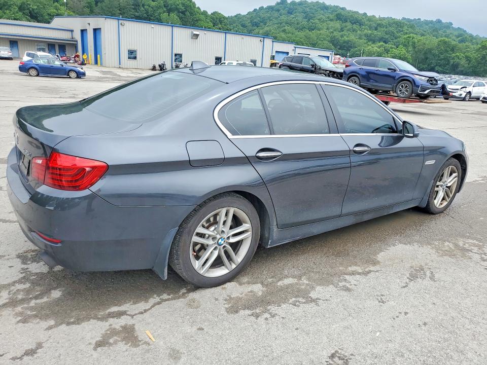 2015 BMW 5er VIN WBA5B3C58FD546536 COPART salvage auction — SIDE, Pa - Certificate Of Salvage, sold $1,000 on 2026-07-16 (photo 3)