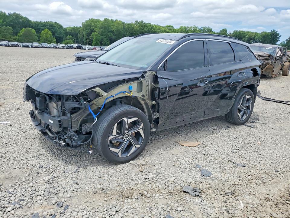 2022 Hyundai Tucson VIN KM8JECA1XNU017768 COPART salvage auction — FRONT END, Ar - Cert Of Title-Salvage, sold $500 on 2026-07-29 (photo 1)