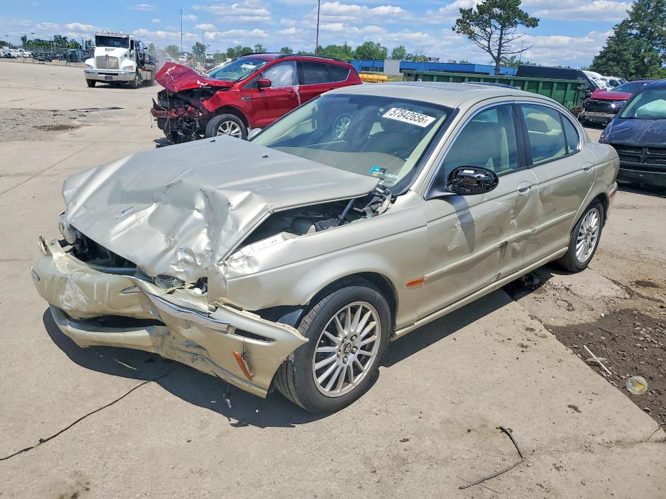 2008 Jaguar X type VIN SAJWA51A18WJ29922 COPART salvage auction — FRONT END, Mi - Certificate Of Title, sold $475 on 2026-07-07 (photo 1)