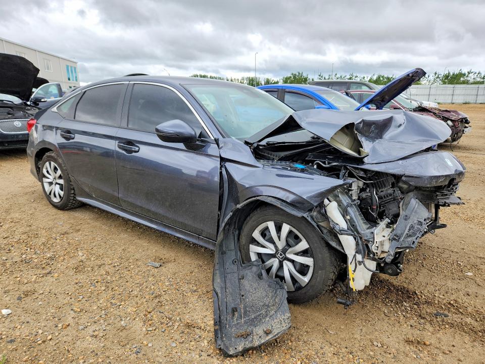 2023 Honda Civic VIN 2HGFE2F23PH106112 COPART salvage auction — FRONT END, Ab - Bos - Salvage, sold $2,700 on 2026-07-09 (photo 4)