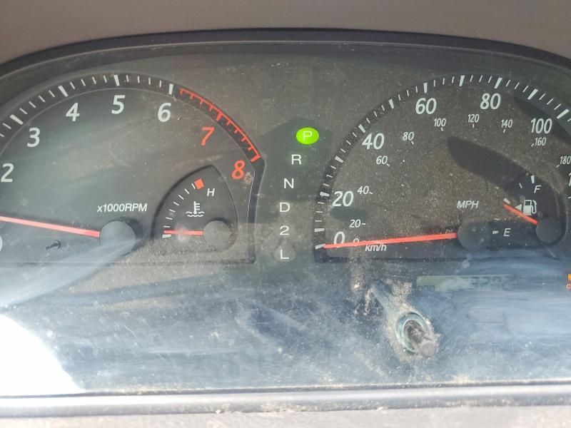 2002 Toyota Camry VIN JTDBE32K920137273 COPART salvage auction — SIDE, Ms - Cert Of Title-Salvaged, sold $500 on 2026-07-10 (photo 9)
