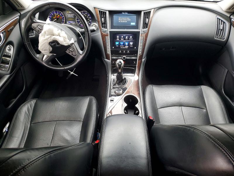 2014 Infiniti Q50 VIN JN1BV7AP0EM673467 COPART salvage auction — FRONT END, Ca - Salvage Certificate, sold $725 on 2026-07-20 (photo 8)