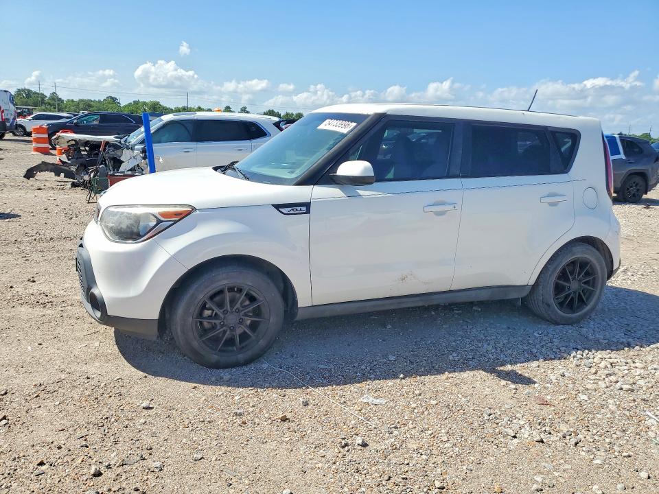 2016 Kia Soul VIN KNDJN2A24G7395707 COPART salvage auction — REAR END, Tx - Salvage Vehicle Title, sold $2,250 on 2026-07-20 (photo 1)