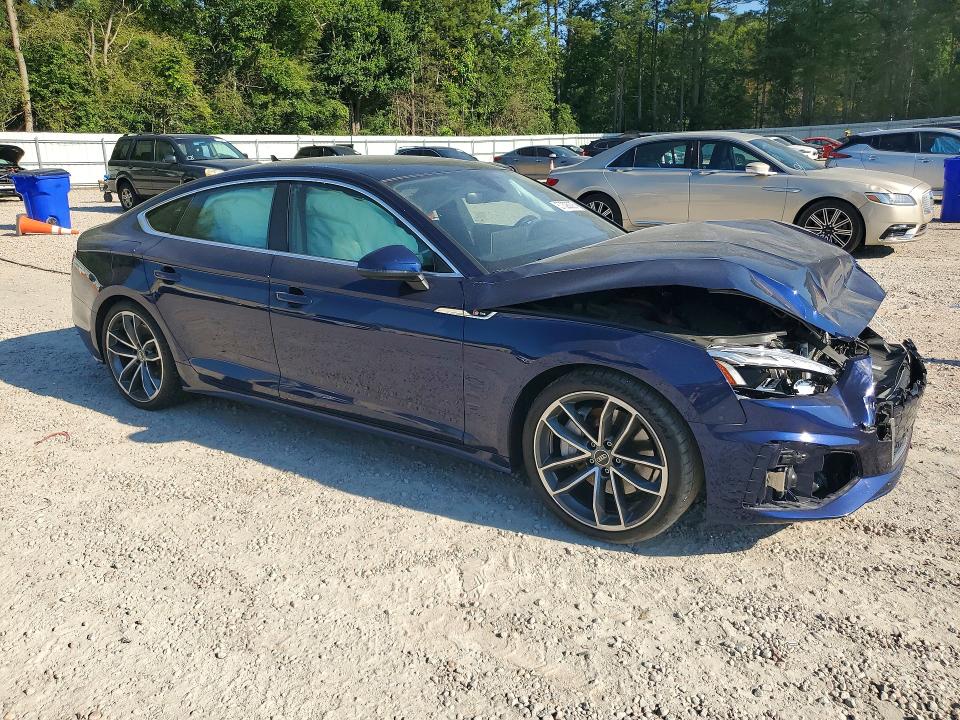 2023 Audi VIN WAUFACF55PA025344 COPART salvage auction — FRONT END, Nc - Dealer Only Clean Title, sold $7,600 on 2026-07-02 (photo 4)