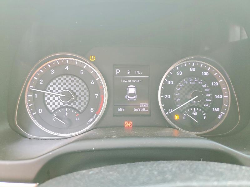 2019 Hyundai VIN KMHD84LF9KU818920 COPART salvage auction — FRONT END, Co - Certificate Of Title, sold $1,400 on 2026-07-23 (photo 9)