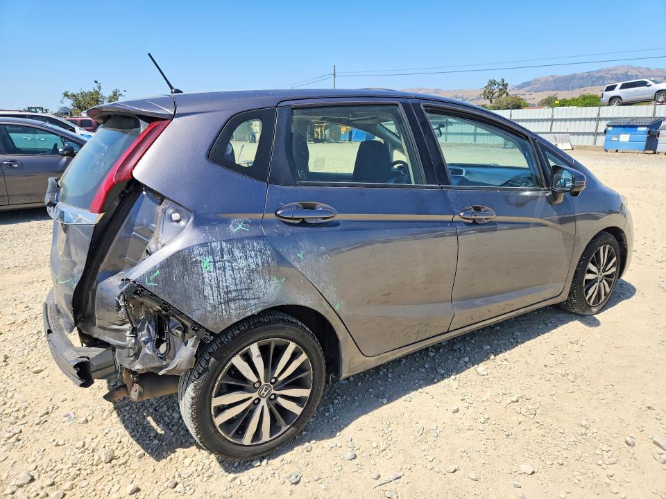 2016 Honda Fit VIN JHMGK5H75GX039352 COPART salvage auction — REAR END, CA - SALVAGE CERTIFICATE, sold $2,600 on 2026-07-14 (photo 3)