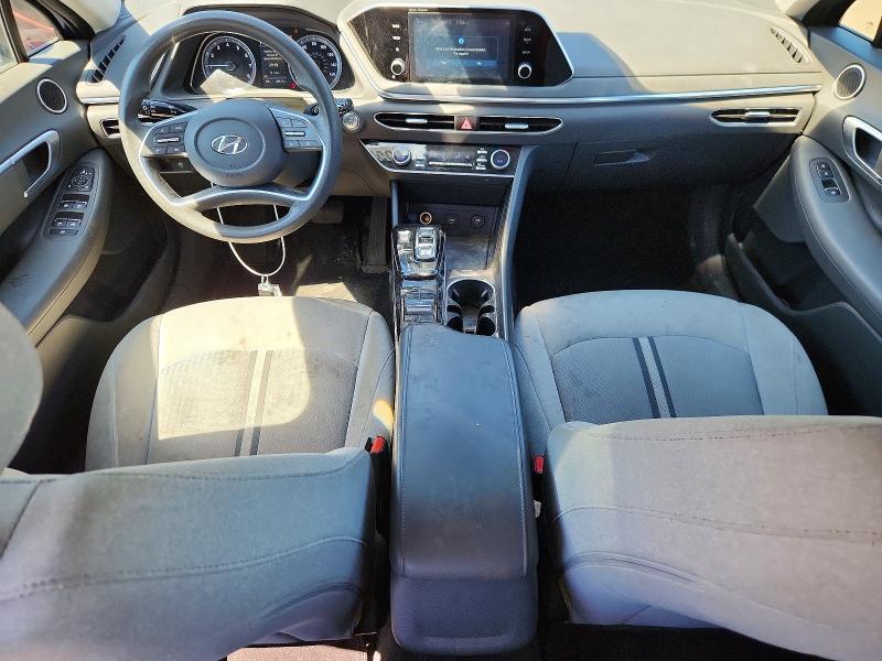 2021 Hyundai Sonata VIN 5NPEL4JA1MH099030 COPART salvage auction — FRONT END, Ma - Cert Of Title-Salvage, sold $3,300 on 2026-07-09 (photo 8)