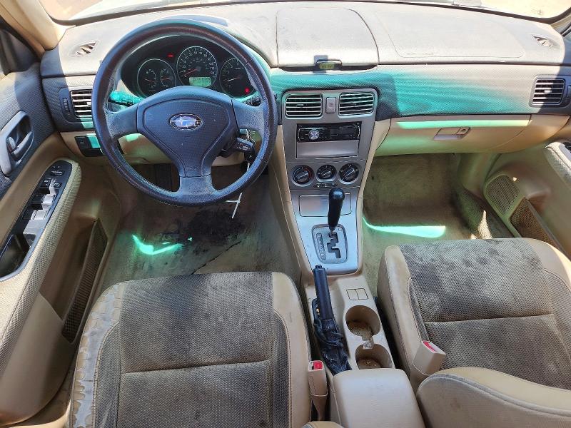 2005 Subaru Forester VIN JF1SG63655H742805 COPART salvage auction — FRONT END, Nm - Cert Of Title-Salvage, sold $325 on 2026-07-13 (photo 8)