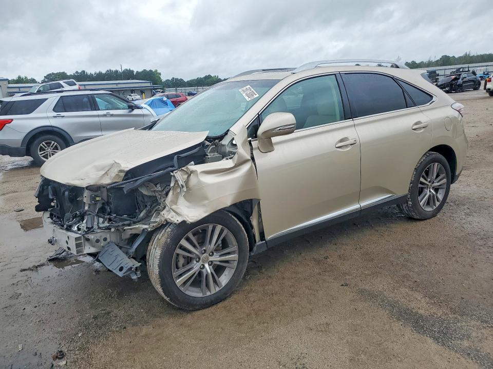 2015 Lexus Rx VIN 2T2ZK1BA2FC204466 COPART salvage auction — FRONT END, Sc - Cert Of Title-Salvage, sold $4,750 on 2026-07-22 (photo 1)