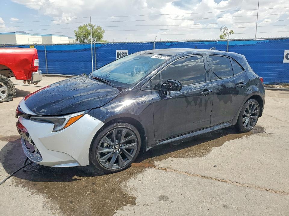 2026 Toyota Corolla VIN JTNC4MBE1T3258401 COPART salvage auction — FRONT END, TX - CERTIFICATE OF TITLE, sold $10,100 on 2026-07-21 (photo 1)