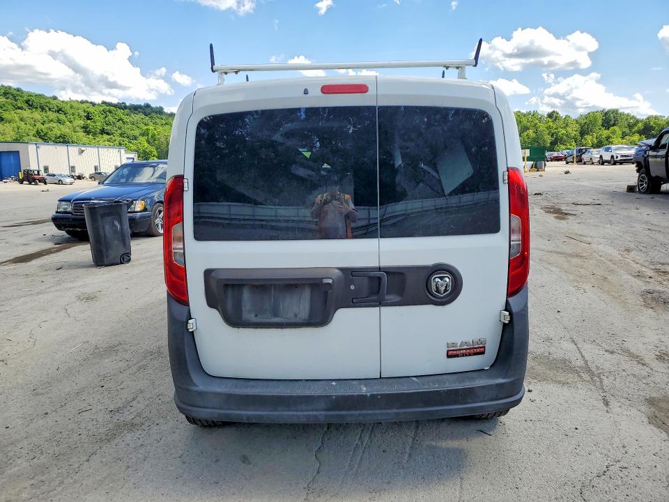 2016 Ram Promaster city VIN ZFBERFATXG6B34017 COPART salvage auction — FRONT END, PA - CERTIFICATE OF SALVAGE, sold $2,100 on 2026-08-05 (photo 6)