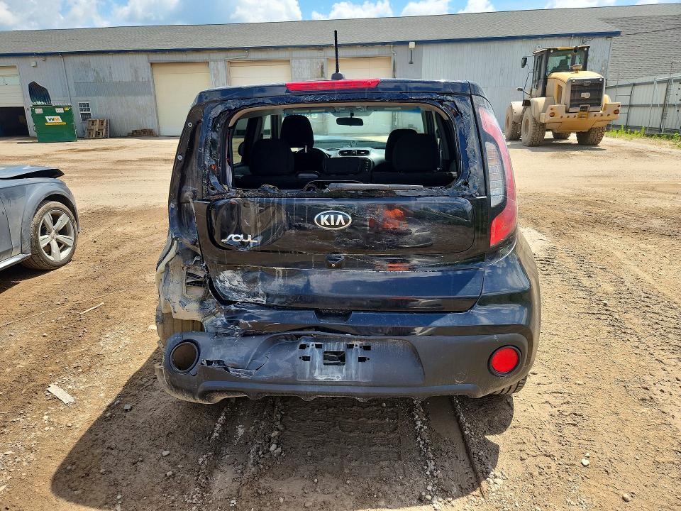2019 Kia VIN KNDJN2A27K7696092 COPART salvage auction — FRONT END, Mi - Certificate Of Title, sold $300 on 2026-07-22 (photo 6)
