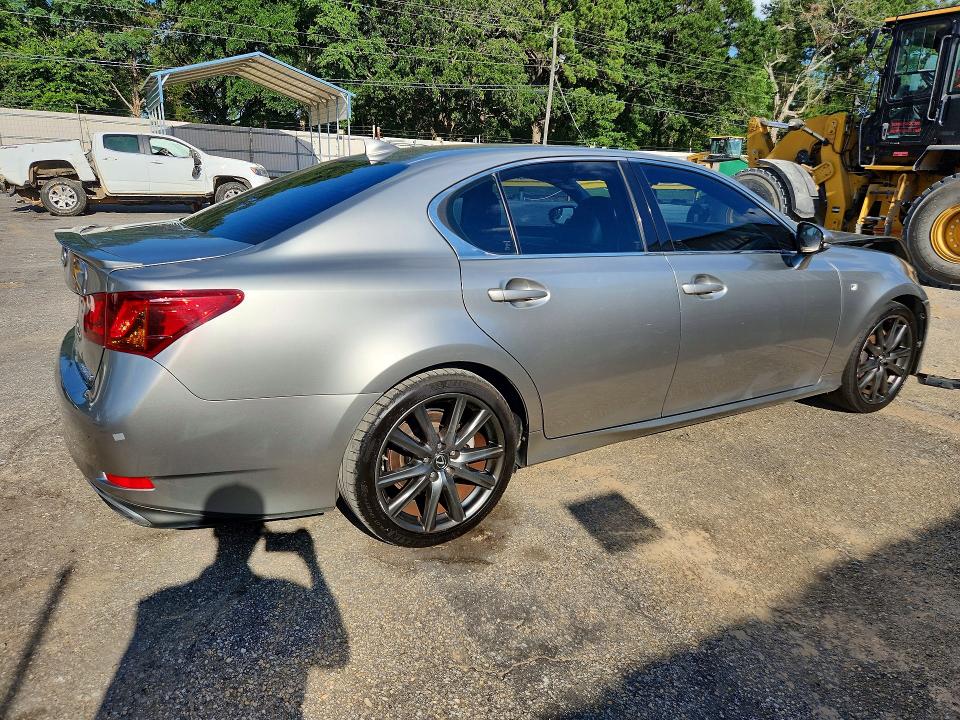 2015 Lexus Gs 350 VIN JTHBE1BL2FA005435 COPART salvage auction — FRONT END, Ms - Certificate Of Title, sold $1,350 on 2026-07-28 (photo 3)