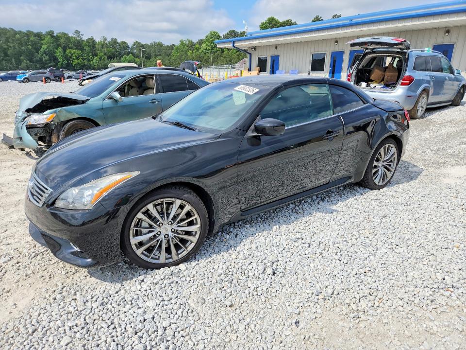 2013 Infiniti VIN JN1CV6FEXDM770941 COPART salvage auction — REAR END, Ga - Cert Of Title-Salvage, sold $3,550 on 2026-07-09 (photo 1)