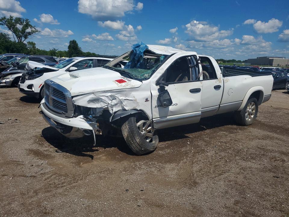 2005 Dodge Ram 2500 VIN 3D7KS28C55G808379 COPART salvage auction — ROLLOVER, Ia - Cert Of Title-Salvage Title, sold $6,000 on 2026-07-08 (photo 1)