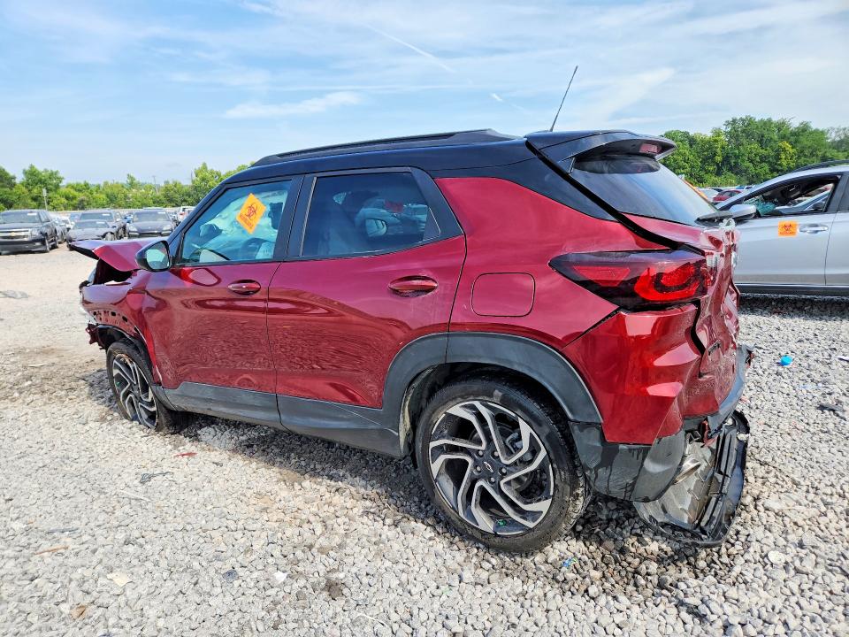 2025 Chevrolet Trailblazer VIN KL79MTSL4SB044950 COPART salvage auction — ROLLOVER, Al - Cert Of Title-Salvage Title, sold $150 on 2026-07-28 (photo 2)
