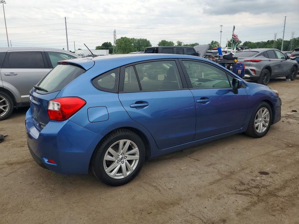 2015 Subaru Impreza VIN JF1GPAC66FH215544 COPART salvage auction — FRONT END, Mi - Certificate Of Title, sold $925 on 2026-07-10 (photo 3)