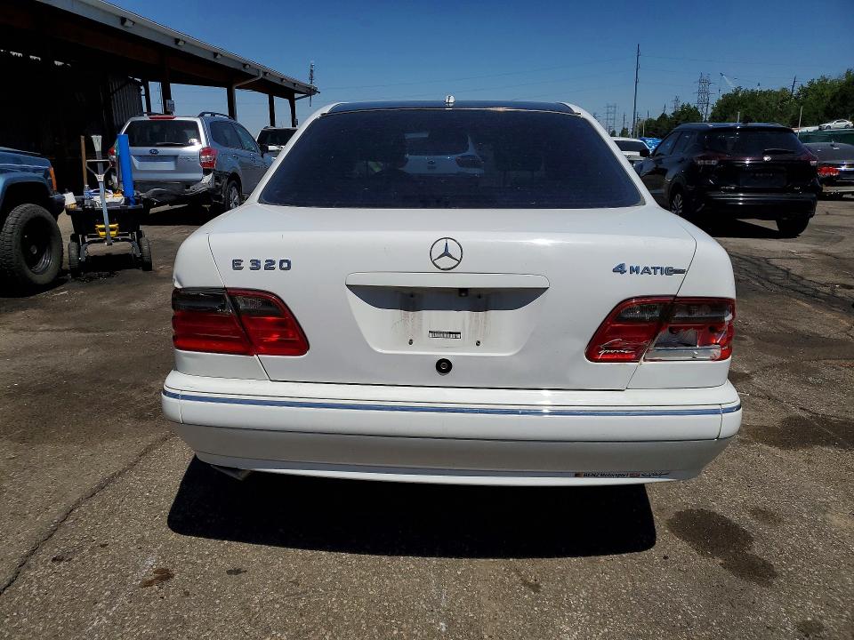 2000 Mercedes-benz E-class VIN WDBJF82J1YX036370 COPART salvage auction — REAR END, Co - Public - Salvage Title, sold $325 on 2026-07-07 (photo 6)