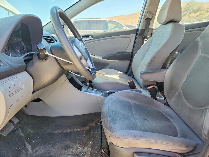 2016 Hyundai Accent VIN KMHCT4AE4GU948874 COPART salvage auction — FRONT END, Nv - Certificate Of Title, sold $625 on 2026-07-09 (photo 7)