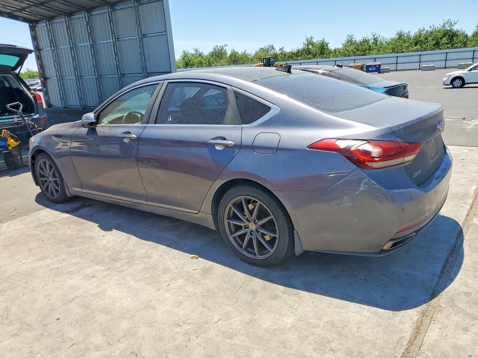 2015 Hyundai Genesis VIN KMHGN4JE3FU079680 COPART salvage auction — UNDERCARRIAGE, Ca - Salvage Certificate, sold $1,450 on 2026-07-20 (photo 2)