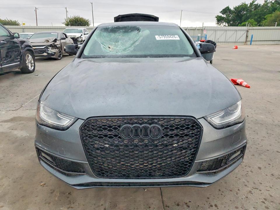 2014 Audi A4 VIN WAUAFAFL9EN034519 COPART salvage auction — FRONT END, Tx - Salvage Vehicle Title, sold $2,000 on 2026-07-02 (photo 5)