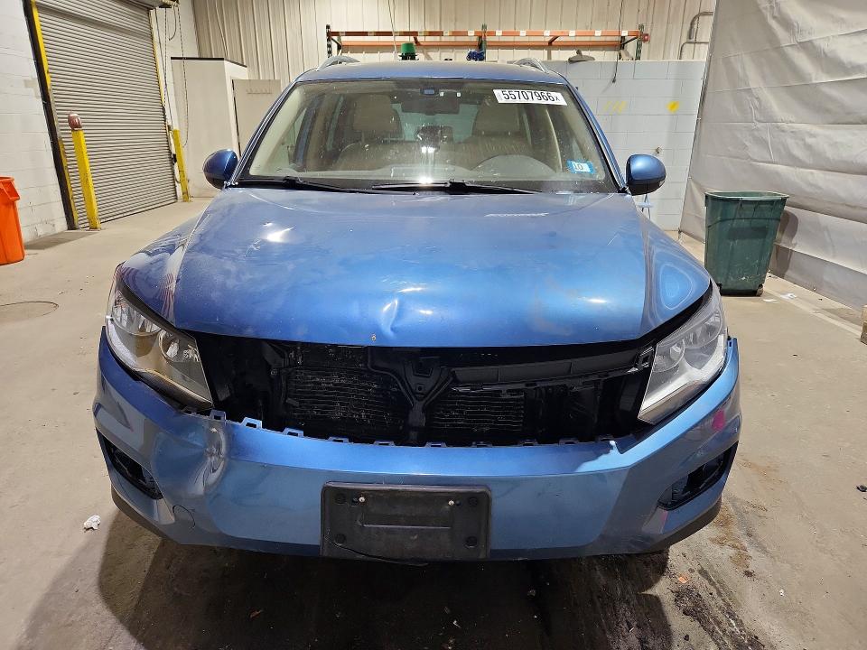 2017 Volkswagen Tiguan VIN WVGSV7AX2HW500583 COPART salvage auction — FRONT END, Nh - Cert Of Title-Salvage, sold $225 on 2026-07-28 (photo 5)