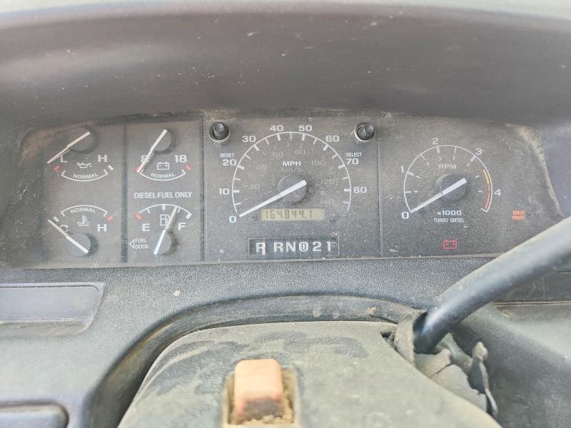 1997 Ford F350 VIN 1FTJW35F4VEC24111 COPART salvage auction — FRONT END, Co - Salvage Title, sold $500 on 2026-07-08 (photo 9)