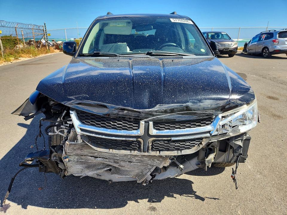 2015 Dodge Journey VIN 3C4PDCBG6FT718114 COPART salvage auction — FRONT END, Hi - Certificate Of Salvage, sold $1 on 2026-09-04 (photo 5)