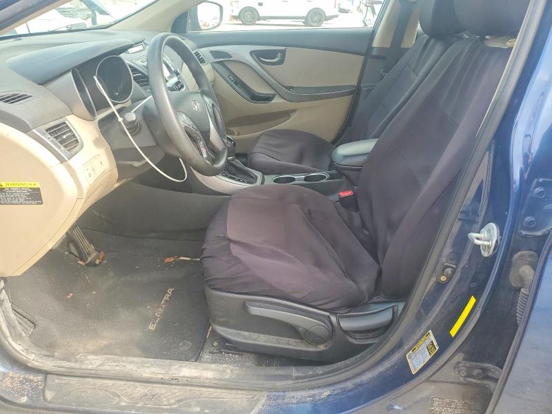 2015 Hyundai Elantra VIN KMHDH4AE2FU311440 COPART salvage auction — SIDE, TX - SALVAGE VEHICLE TITLE, sold $1,500 on 2026-07-27 (photo 7)
