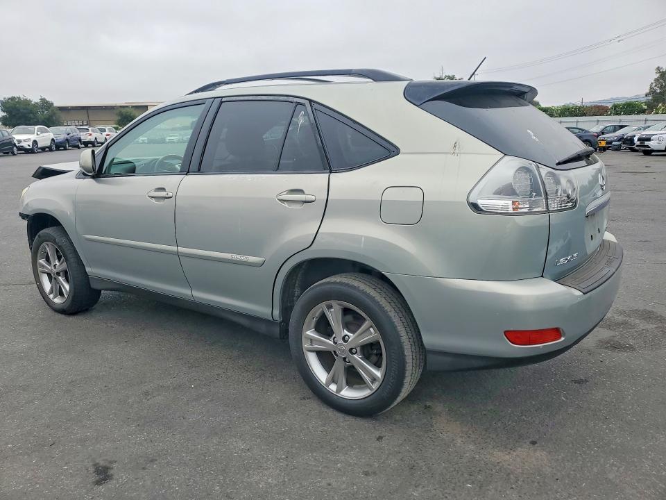 2007 Lexus Rx 400h VIN JTJGW31U272001100 COPART salvage auction — FRONT END, CA - SALVAGE CERTIFICATE, sold $550 on 2026-07-21 (photo 2)