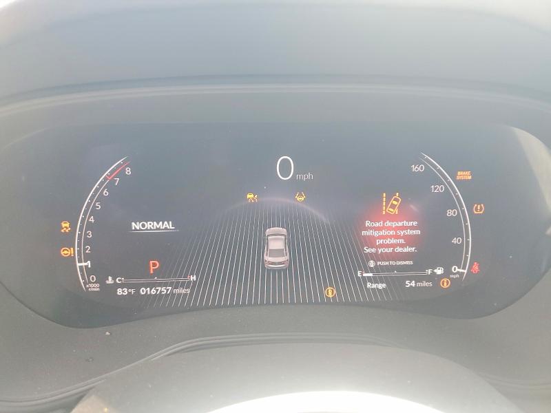 2025 Acura Tlx VIN 19UUB5F48SA002967 COPART salvage auction — VANDALISM, In - Cert Of Title-Salvage Title, sold $15,900 on 2026-08-24 (photo 9)