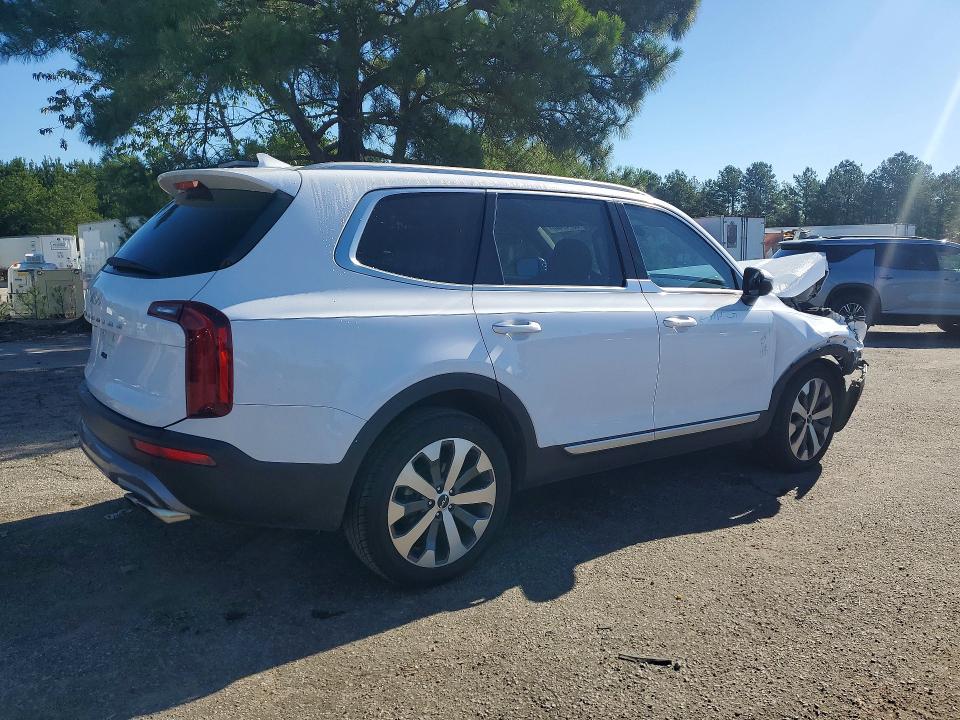 2022 Kia Telluride VIN 5XYP64HC7NG283758 COPART salvage auction — FRONT END, Sc - Cert Of Title-Salvage, sold $4,200 on 2026-07-17 (photo 3)