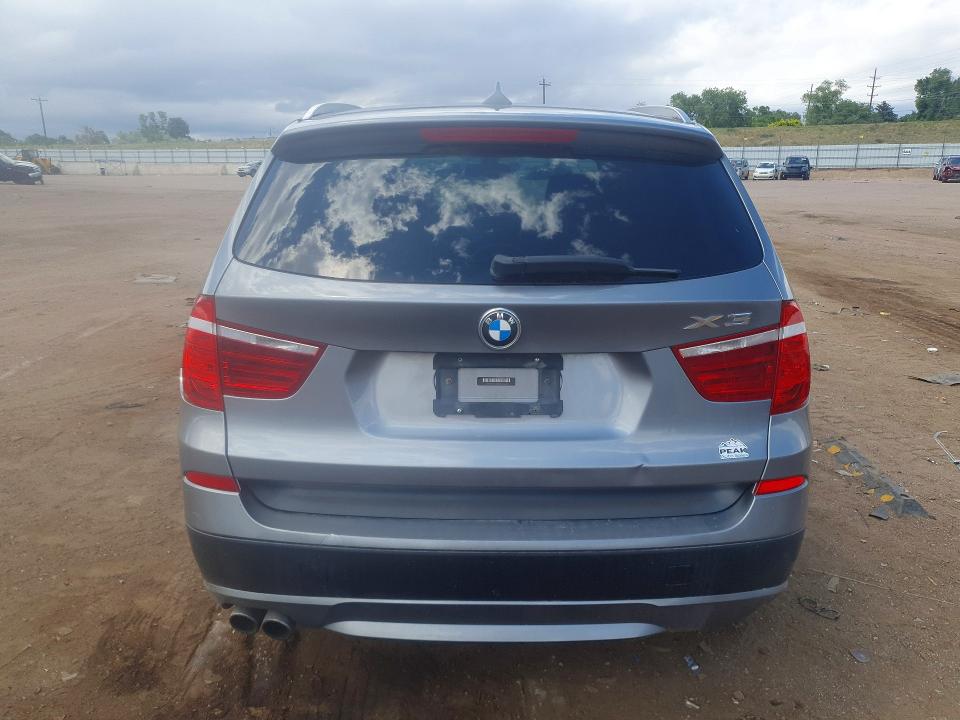 2014 BMW X3 VIN 5UXWX9C56E0D16061 COPART salvage auction — MECHANICAL, Co - Certificate Of Title (P), sold $1,200 on 2026-07-27 (photo 6)