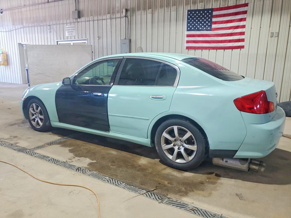 2006 Infiniti G35 VIN JNKCV51E06M519815 COPART salvage auction — NORMAL WEAR, PA - CERT OF SALVAGE-FORMERLY ABAND, sold $750 on 2026-07-02 (photo 2)