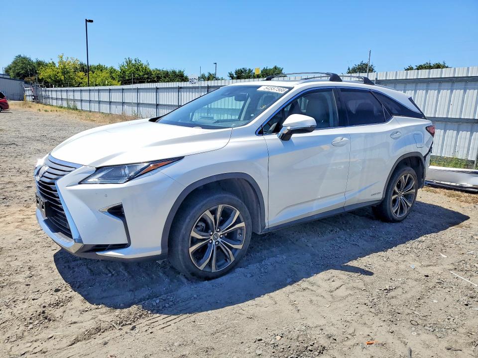 2018 Lexus Rx VIN JTJDGKCA5J2000625 COPART salvage auction — REAR END, Ca - Salvage Certificate, sold $1,500 on 2026-07-28 (photo 1)