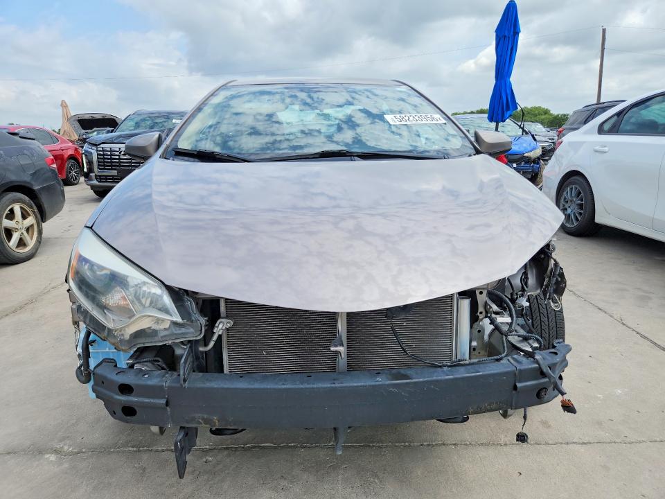 2016 Toyota VIN 2T1BPRHE7GC741755 COPART salvage auction — FRONT END, Tx - Salvage Vehicle Title, sold $4,050 on 2026-07-02 (photo 5)