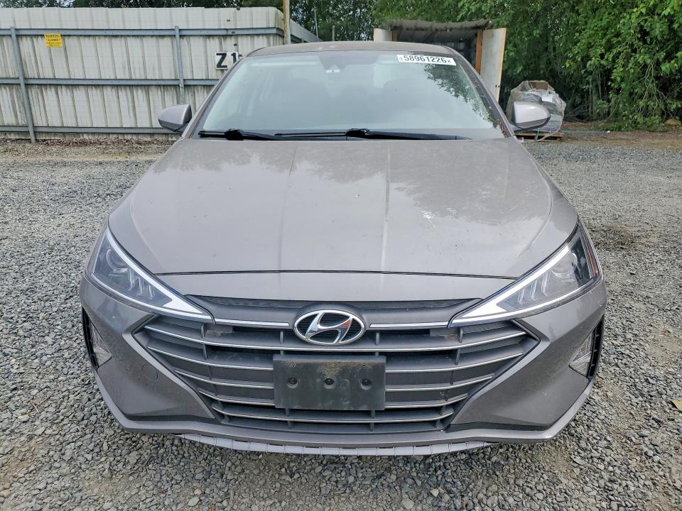 2020 Hyundai Elantra VIN KMHD84LF0LU105826 COPART salvage auction — VANDALISM, Az - Cert Of Title - Salvage, sold $3,950 on 2026-07-06 (photo 5)