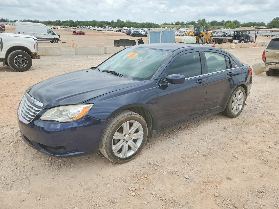 2014 Chrysler 200 VIN 1C3CCBBB6EN165144 COPART salvage auction — BIOHAZARD/CHEMICAL, Ok - Certificate Of Title (P), sold $400 on 2026-07-09 (photo 1)