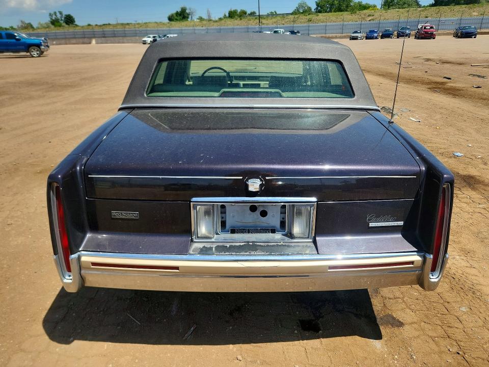 1992 Cadillac De ville VIN 1G6CD53B9N4226973 COPART salvage auction — NORMAL WEAR, Co - Dis/Dlr/Exp Only Clean Title, sold $750 on 2026-07-06 (photo 6)