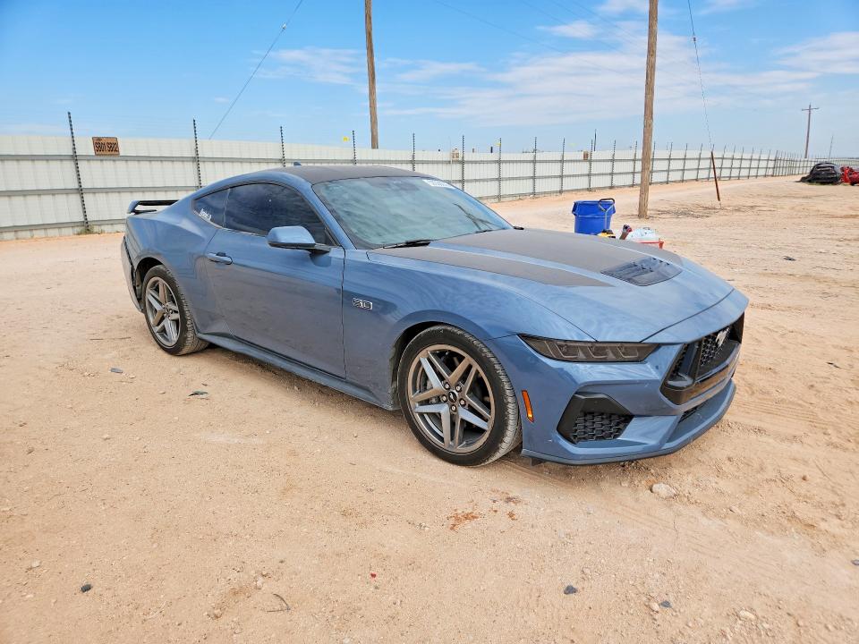 2025 Ford Mustang VIN 1FA6P8CFXS5411342 COPART salvage auction — REAR END, Nm - Cert Of Title-Salvage, sold $10,100 on 2026-07-29 (photo 4)