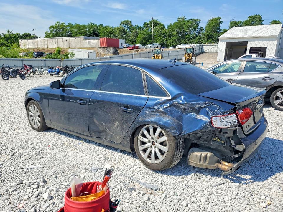 2011 Audi A4 VIN WAUFFAFL6BN031241 COPART salvage auction — REAR END, KY - CERT OF TITLE-SALVAGE, sold $325 on 2026-07-31 (photo 2)