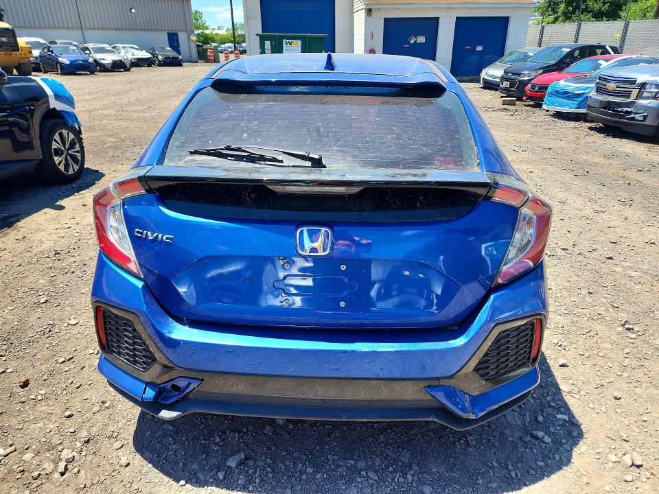 2018 Honda Civic VIN SHHFK7H54JU235757 COPART salvage auction — FRONT END, Pa - Certificate Of Salvage, sold $3,800 on 2026-07-06 (photo 6)