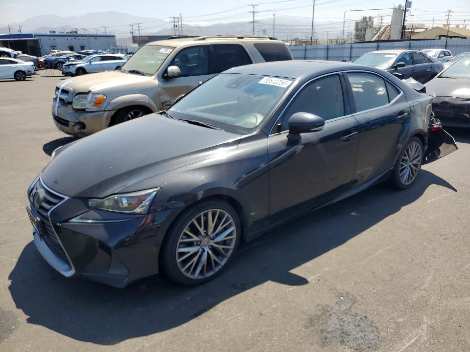 2017 Lexus Is VIN JTHBA1D20H5046433 COPART salvage auction — REAR END, Ca - Salvage Certificate, sold $2,150 on 2026-07-06 (photo 1)