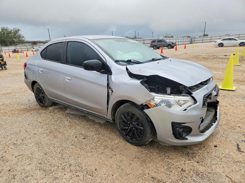 2020 Mitsubishi VIN ML32F4FJXLHF11967 COPART salvage auction — FRONT END, TX - SALVAGE VEHICLE TITLE (P), sold $1,100 on 2026-07-02 (photo 4)