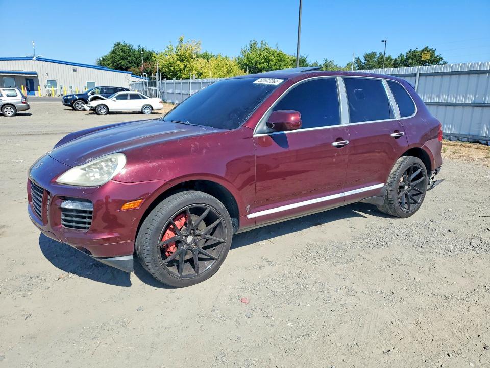 2008 Porsche Cayenne VIN WP1AC29P98LA91236 COPART salvage auction — REAR END, FL - DIS/DLR/EXP ONLY CLEAN TITLE, sold $2,750 on 2026-07-16 (photo 1)