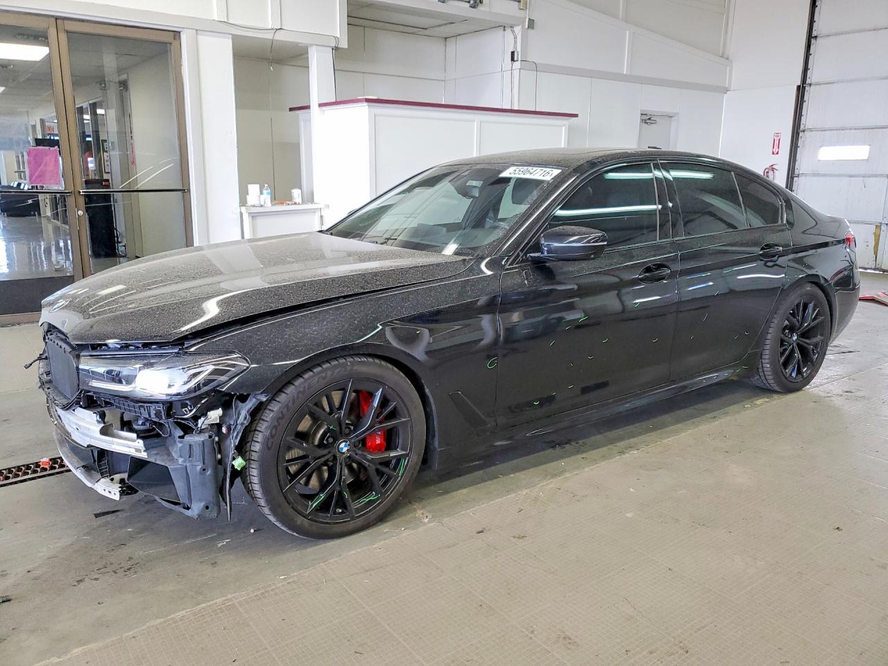 2021 BMW 5 Series VIN WBA73BJ09MCF80160 — COPART salvage auction photo