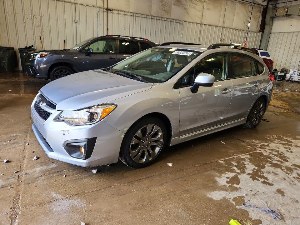2014 Subaru Impreza VIN JF1GPAL62E8315977 COPART salvage auction — SIDE, Wi - Junked Vehicle Bill Of Sale, sold $1,200 on 2026-07-06 (photo 1)
