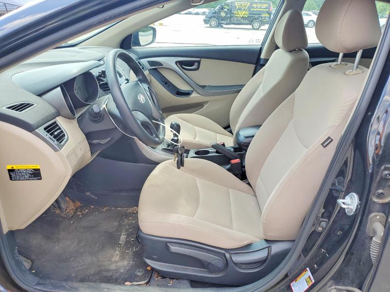 2015 Hyundai Elantra VIN KMHDH4AE9FU265055 COPART salvage auction — MECHANICAL, Pa - Cert Of Title, sold $900 on 2026-07-02 (photo 7)