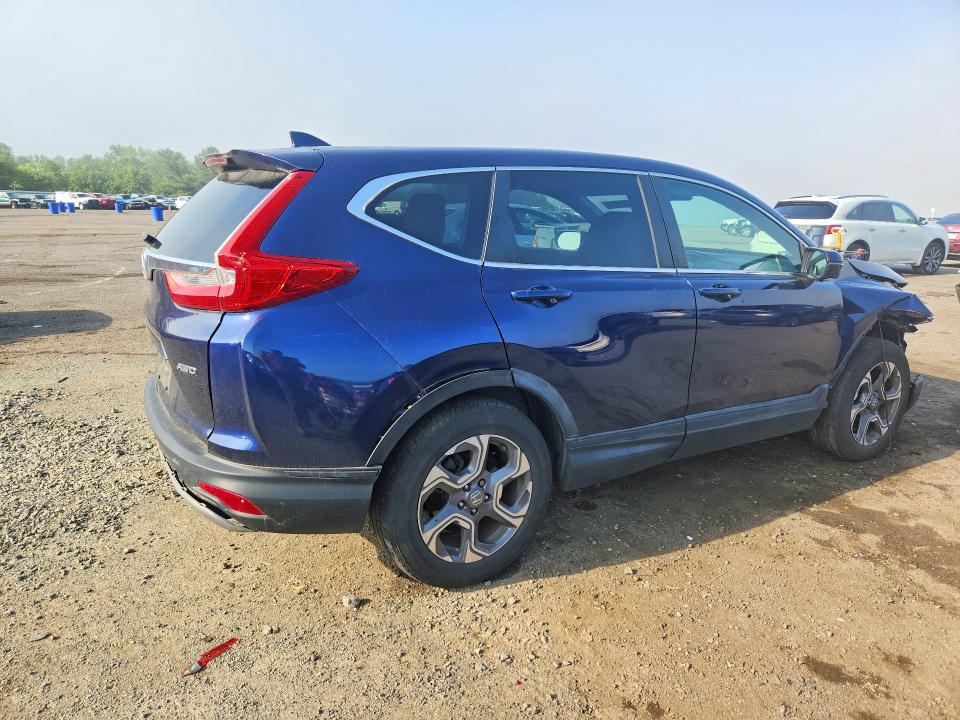 2019 Honda Cr-v VIN 7FARW2H82KE041654 COPART salvage auction — FRONT END, PA - CERTIFICATE OF SALVAGE, sold $1,600 on 2026-07-21 (photo 3)